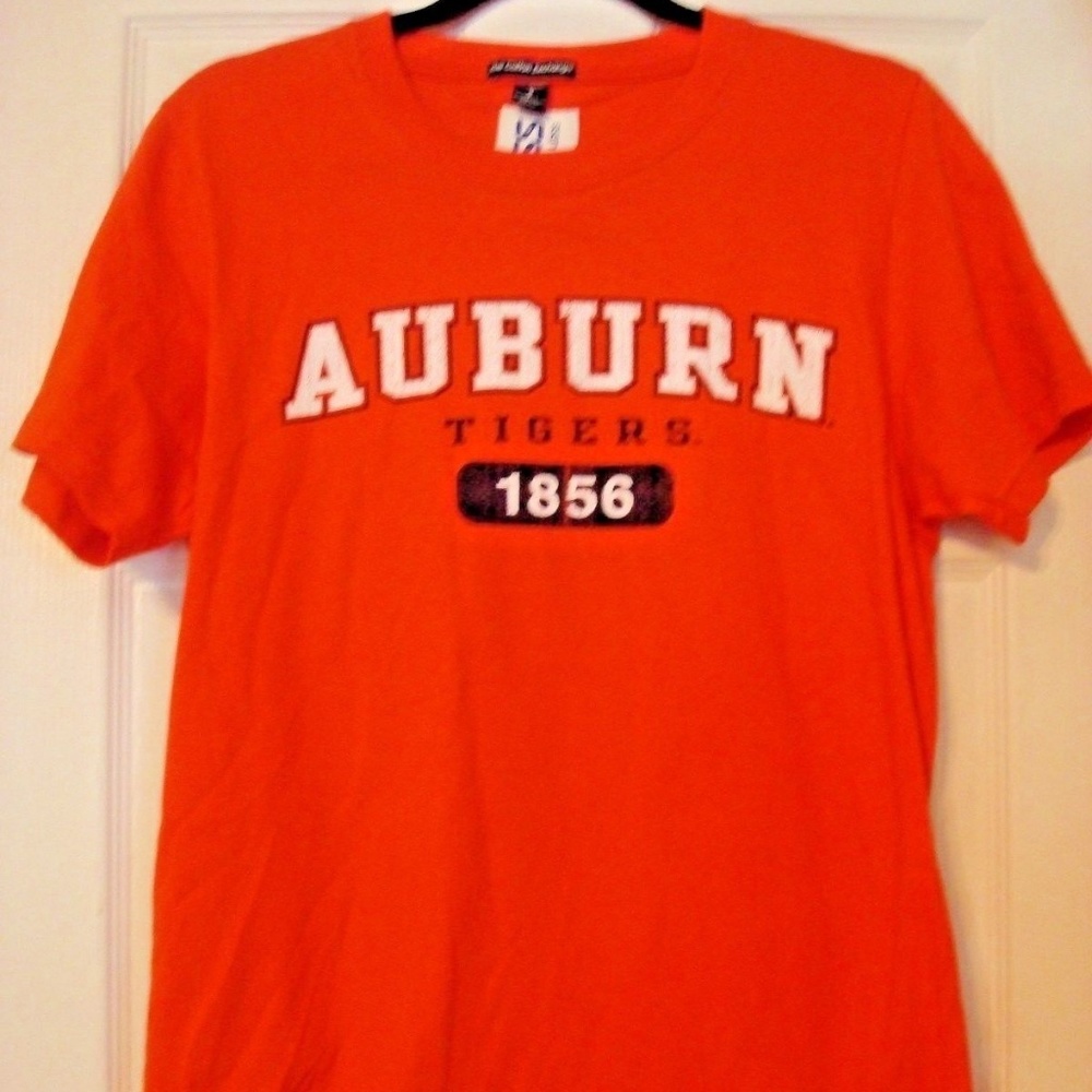 AUBURN TIGERS COTTON EXCHANGE ORANGE BOY'S T-SHIRT
